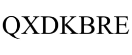 qxdkbre