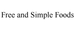 free and simple foods