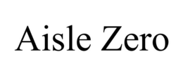 aisle zero