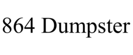 864 dumpster