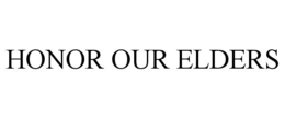 honor our elders