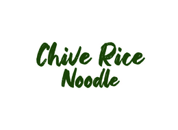 chive rice noodle