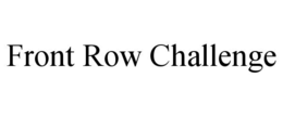 front row challenge