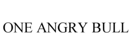 one angry bull