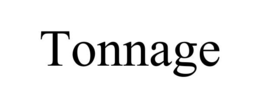 tonnage