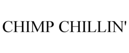 chimp chillin'