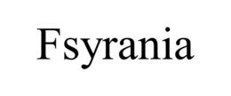 fsyrania