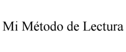 mi mÉtodo de lectura