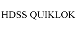 hdss quiklok