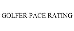 golfer pace rating