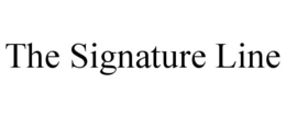 the signature line