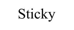 sticky