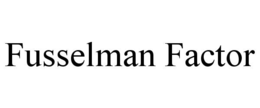 fusselman factor