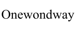 onewondway