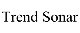 trend sonar