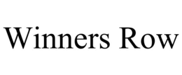 winners row