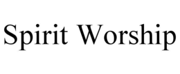 spirit worship