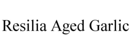 resilia aged garlic