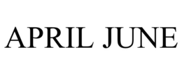 april june