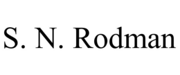 s. n. rodman