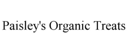 paisley's organic treats
