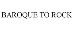 baroque to rock