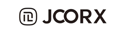 the stylized wording "jcorx" with the stylized graphic of the chinese character "xin" to the left of the wording
