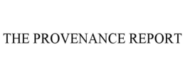 the provenance report