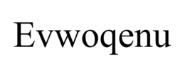 evwoqenu