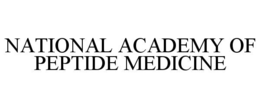 national academy of peptide medicine