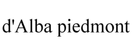 d'alba piedmont