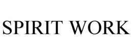 spirit work
