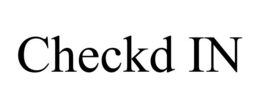 checkd in