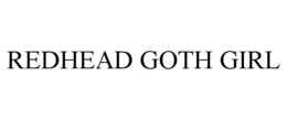 redhead goth girl