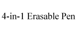 4-in-1 erasable pen