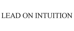 lead on intuition