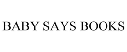 baby says books