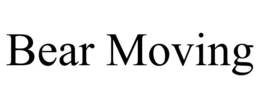 bear moving