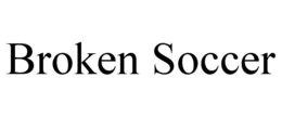 broken soccer