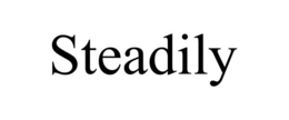 steadily