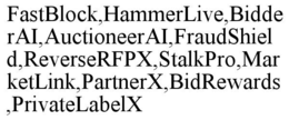 fastblock,hammerlive,bidderai,auctioneerai,fraudshield,reverserfpx,stalkpro,marketlink,partnerx,bidrewards,privatelabelx
