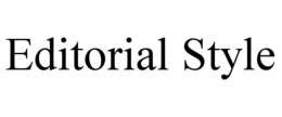 editorial style