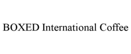 boxed international coffee