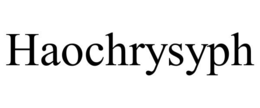 haochrysyph