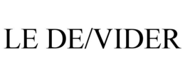 le de/vider