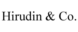 hirudin & co.