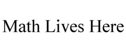 math lives here