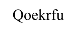 qoekrfu