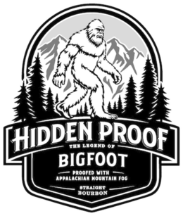 hidden proof the legend of bigfoot proofed with appalachian mountain fog straight bourbon