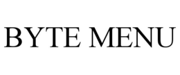 byte menu